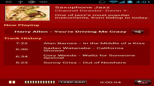 Mendengarkan Musik Jazz Online Gratis Jazz Radio Android_B