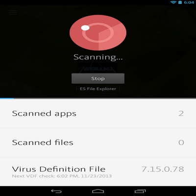 Deteksi Virus Dan Malware Dengan Aplikasi Avira Android Security_B