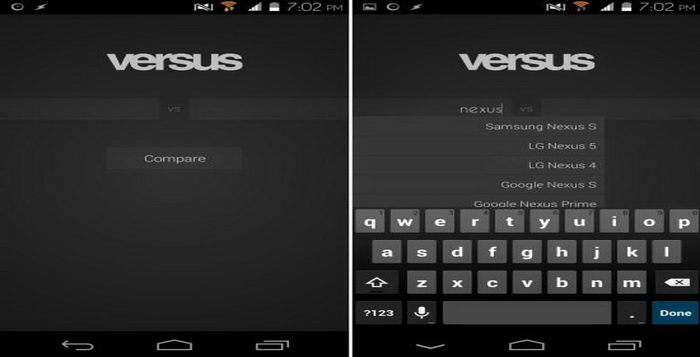 Aplikasi Membandingkan Spesifikasi Gadget Smartphone Android