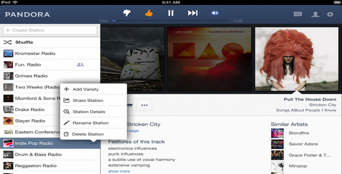 Aplikasi FM Radio Streaming Online iPhone 5