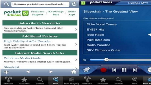 Aplikasi FM Radio Streaming Online iPhone 5_I