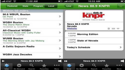 Aplikasi FM Radio Streaming Online iPhone 5_J